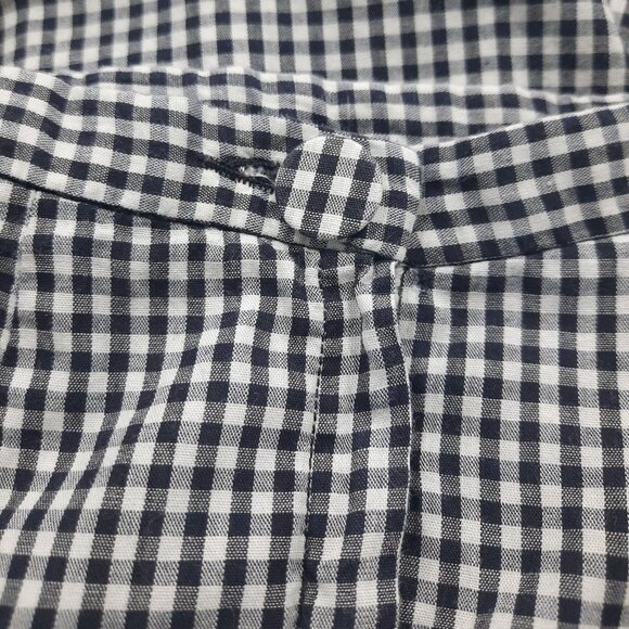 Vtg 70s handmade dark blue gingham skirt - Handmade - Picture 8 of 11